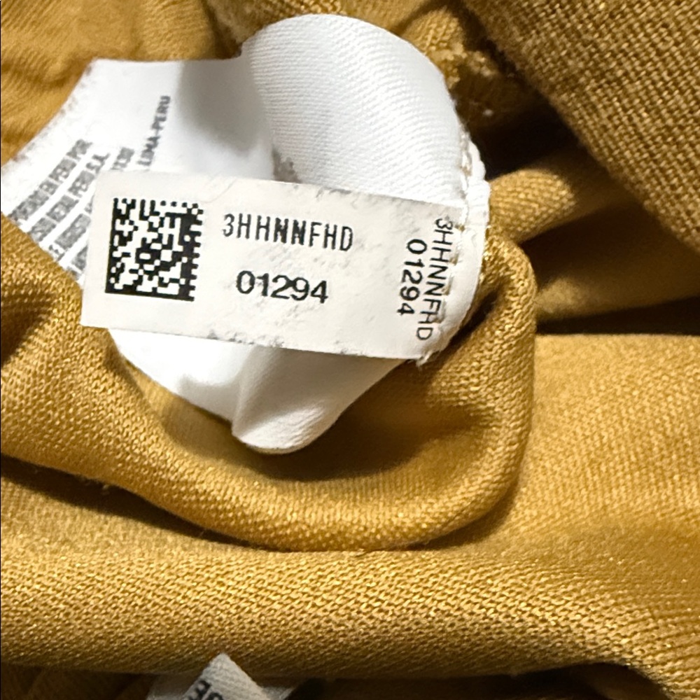 🌻 American Eagle Linen Blend Paperbag Waist Pants – Mustard Yellow (XS) - Picture 6 of 11